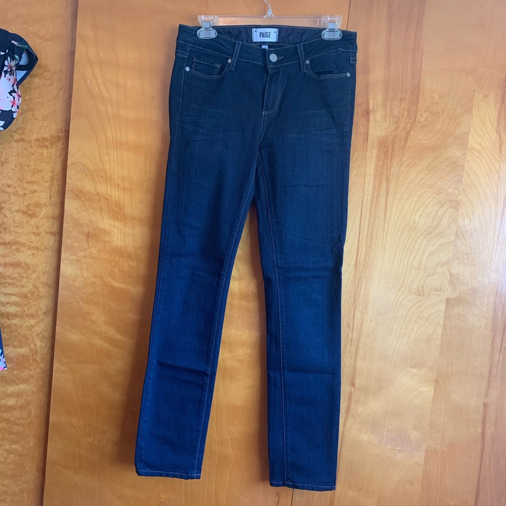PAIGE Straight Cut Jeans